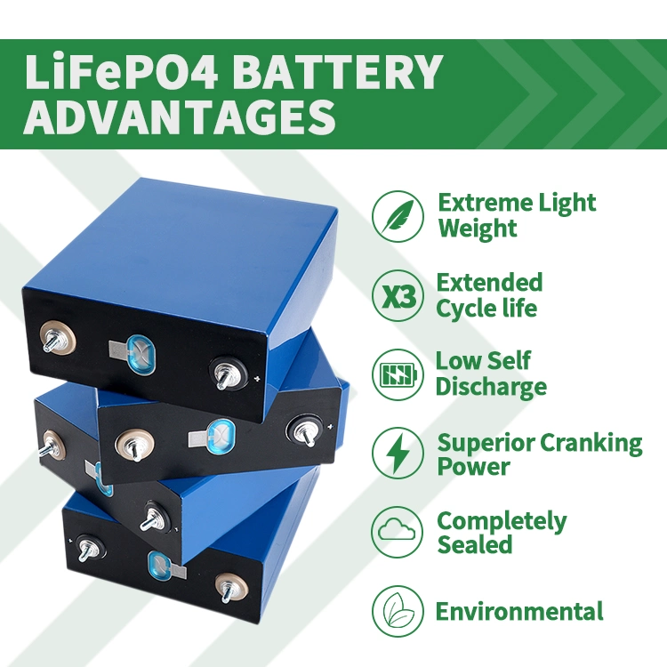 3.7V Li-ion Battery Lithium Ion LiFePO4 3.2V 100ah 200ah 280ah 30ah Cells Battery